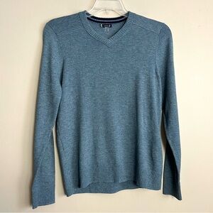 Smartwool Mens Sparwood V-Neck Sweater Teal